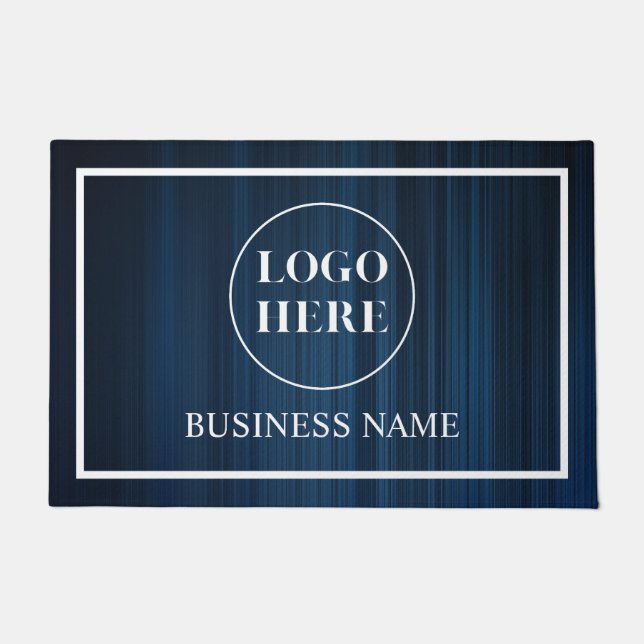 Paillasson Modern Elegant Business Logo Doormat (Devant)