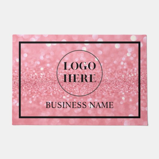 Paillasson Modern Elegant Business Logo Doormat (Devant)