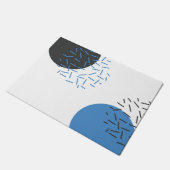 Paillasson Moderne, simple, cool, abstrait, motif graphique (Incliné)