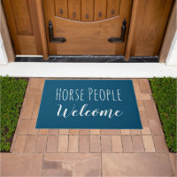 Moderne Turquoise équestre cavalier Horse Personne