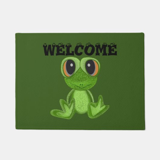 Paillasson Mon ami Green Frog (Devant)