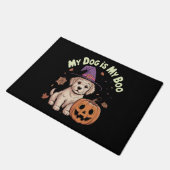 Paillasson Mon chien est My Boo Halloween (Incliné)