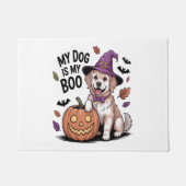Paillasson Mon chien est My Boo Halloween (Devant)
