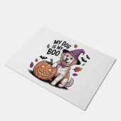 Paillasson Mon chien est My Boo Halloween (Incliné)