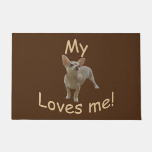 Paillasson Mon Chihuahua m'aime !