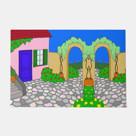 Paillasson Mon jardin (Devant)