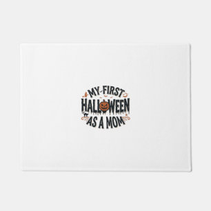Paillasson Mon premier Halloween en tant que maman Vintage Ha