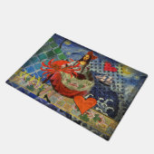 Paillasson Mona Lisa Fun Zodiac Whimsical (Incliné)