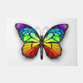 Paillasson Monarque papillon arc-en-ciel (Devant)