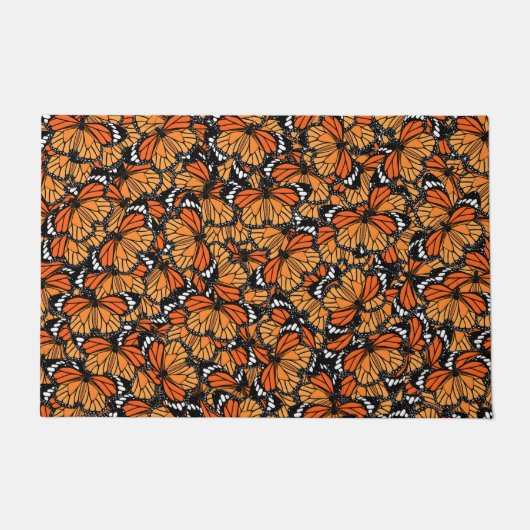 Paillasson Monarque Papillons Doormat (Devant)