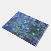 Paillasson Monet Blue Water Lys Art (Incliné)