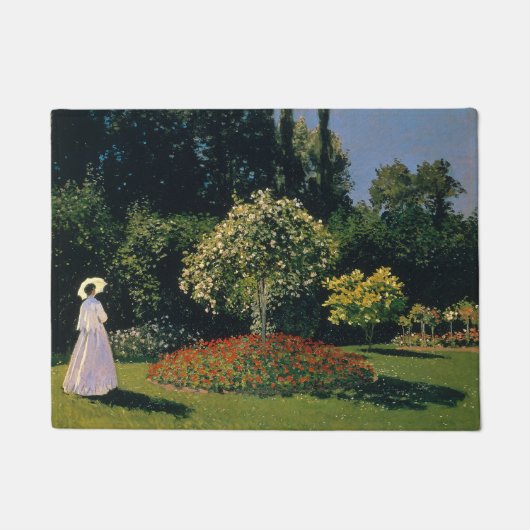 Paillasson Monet - Femme dans le jardin (Devant)