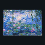 Paillasson Monet : Lys d'eau 1919<br><div class="desc">Claude Monet : Water Lilies Red, 1919, oeuvre d'impressionnisme</div>