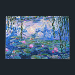 Paillasson Monet : Lys d'eau 1919<br><div class="desc">Claude Monet : Water Lilies Red,  1919,  oeuvre d'impressionnisme</div>