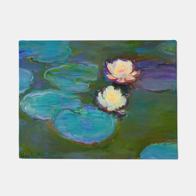 Paillasson Monet Nympheas (1897-1898) (Devant)