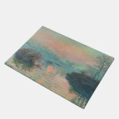 Paillasson Monet Sunset Seine Beaux-Art Impressionnisme (Incliné)