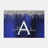 Paillasson Mongram de Silver Navy (Devant)