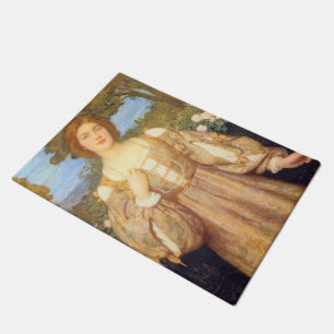Paillasson Monna Giovanna (par Edward Robert Hughes)