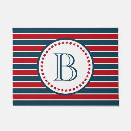 Paillasson Monogram design (Devant)