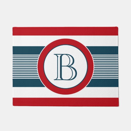 Paillasson Monogram design (Devant)