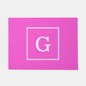 Paillasson Monogram initial (Devant)