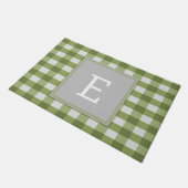 Paillasson Monogramme à lunettes de Buffalo Vert (Incliné)