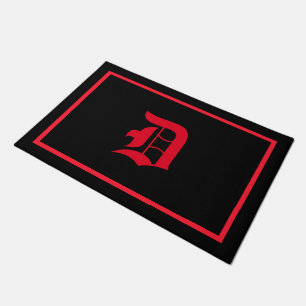 Paillasson Monogramme D Vieux Format Anglais