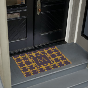 Paillasson Monogramme de l'or de la marine parisienne