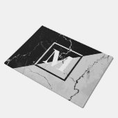 Paillasson Monogramme de marbre (Incliné)