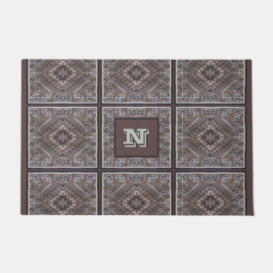 Paillasson Monogramme Motif amérindien