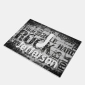 Paillasson Monogramme Rock & Roll (Incliné)