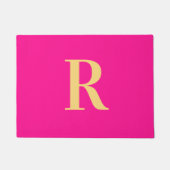 Paillasson Monogramme Simple Moderne (Devant)
