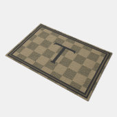 Paillasson Monogramme tan Brown rustique (Incliné)