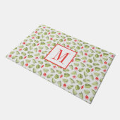 Paillasson Monogramme Tropical Palm Feuille Motif (Incliné)