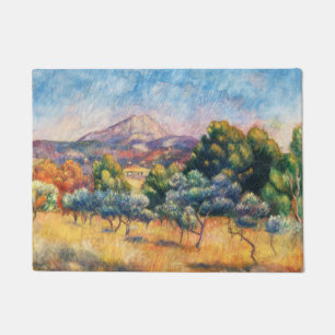 Paillasson Montagne Sainte-Victoire Paysage par Renoir