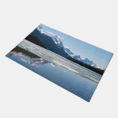 Paillasson Montagnes rocheuses reflétant dans le lac Maligne (Incliné)