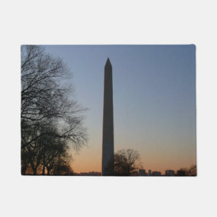 Paillasson Monument de Washington au coucher du soleil