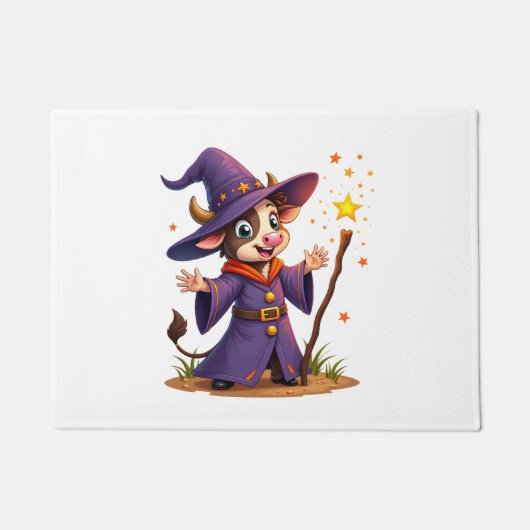 Paillasson Moo-Gicien le sorcier de vache (Devant)