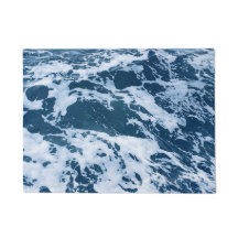 Moody Blue Ocean Waves