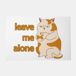Paillasson Moody Grosse cat me laisse tranquille