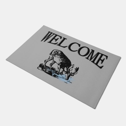 Paillasson Moose dans le flux d'accueil (Incliné)