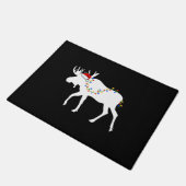 Paillasson Moose de Noël (Incliné)
