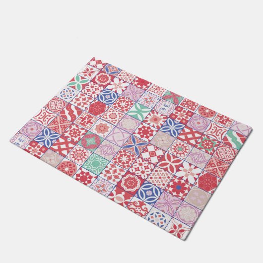 Paillasson Moroccan rouge (Incliné)