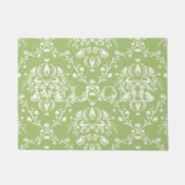 Paillasson Moss Green Damask (Devant)