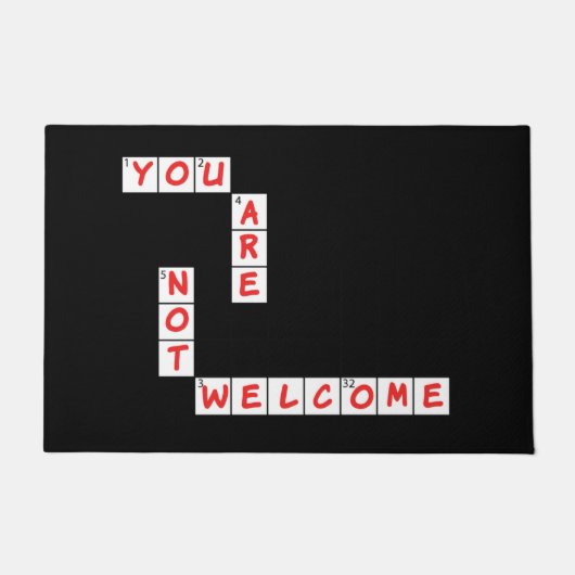 Paillasson Mot de passe-croisement Dojd (Devant)