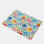 Paillasson Motif à fleurs d'art populaire 2 (Incliné)