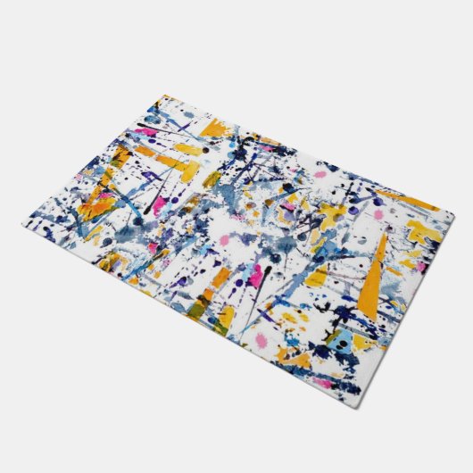 Paillasson motif Abstrait (Incliné)