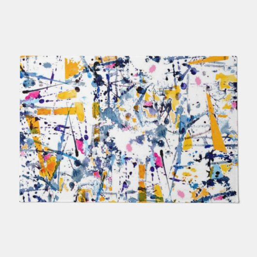 Paillasson motif Abstrait (Devant)