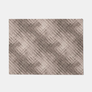 Paillasson Motif Abstrait en cuivre
