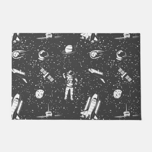 Paillasson Motif aérospatial astronaute (Devant)